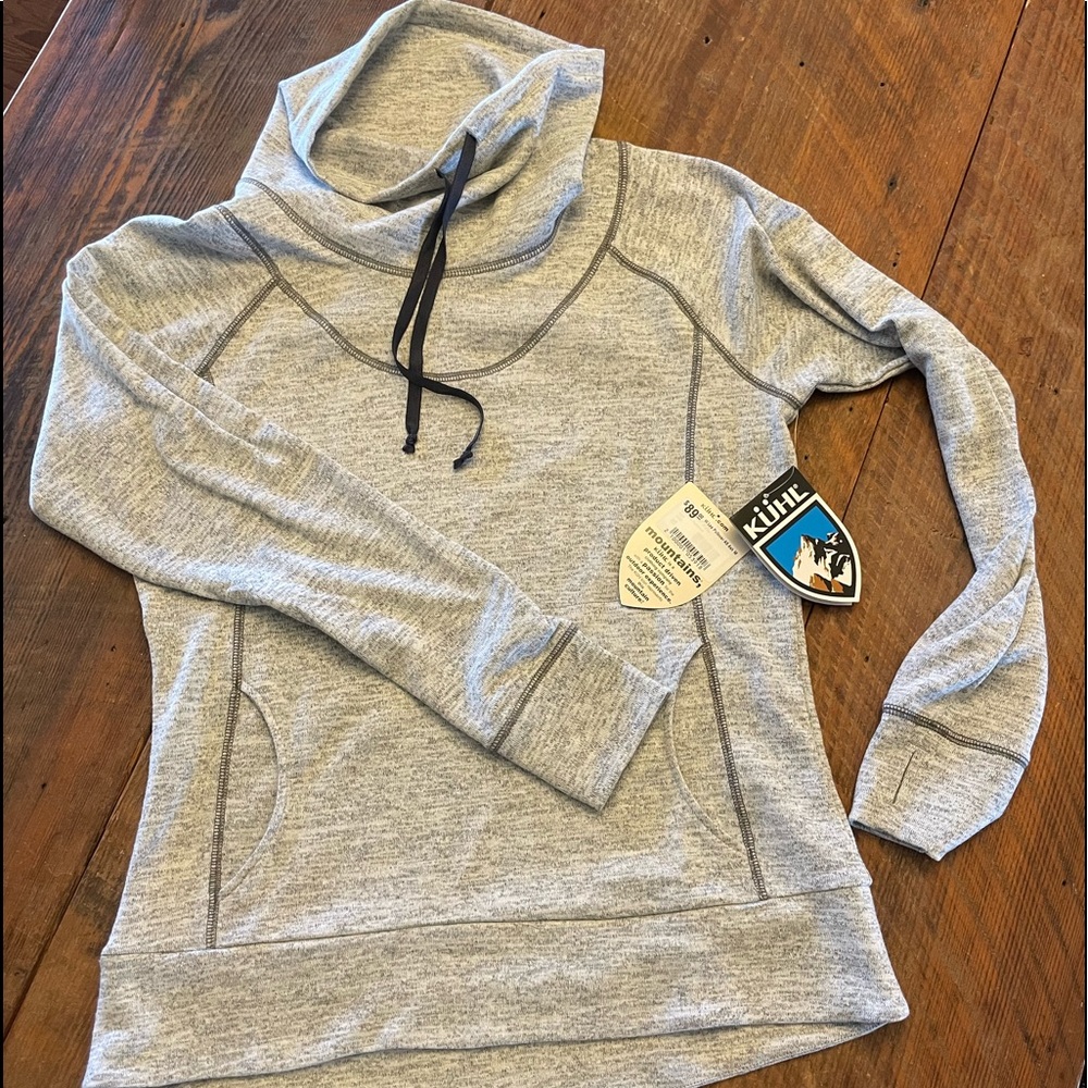 Kuhl funnel neck pullover, NWT
